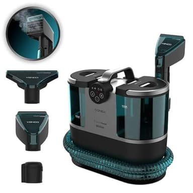 Cecotec Nettoyeur Vapeur Tapis Conga 7000 Carpet&Spot Clean Steam XXL. Nettoyeur De Taches, 1700 W, vapeur pour détartrage, réservoir 1600 ml eau propre, 950 ml eau sale, rayon d'action 7 m