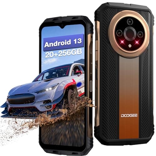 DOOGEE V31GT Téléphones Portable Incassable, Smartphone 5g,20GB+256GB/2 TB, 6,58 ” FHD+ 120Hz IPS Waterdrop Screen,MTK Dimensity 1080,50MP+24MP+32 MP Nocturne Vision10800mAh/ NFC/GPS/OTG/WiFi 6