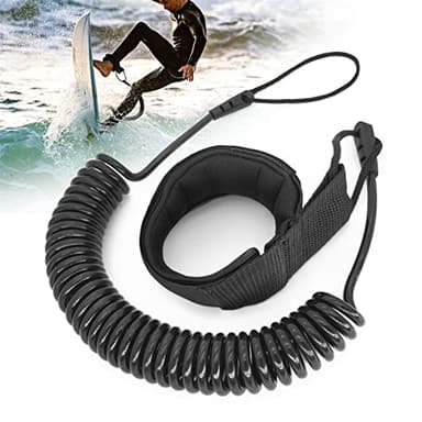 Senbaler 10 Pieds Leash Planche de Surf,Paddle,Sup,Laisse pour Kayak,Bodyboard,Stand Up Paddle Board