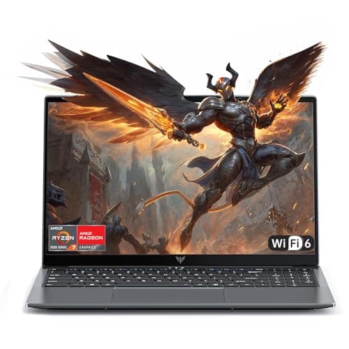 ACEMAGIC 15,6" FHD Ordinateur Portable AMD Ryzen 7 5700U (8 C/16T, 4,3 GHz Battu par i7-1265U) 16Go RAM DDR4*2,512Go M.2 SSD PC Portables,TF,3*USB 3.2,BT5.2,HDMI,Type-C,Adaptateur 65W, WiFi 6.0