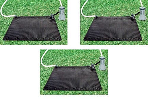 Intex 28685 Lot de 3 panneaux solaires thermiques pour réchauffer l'eau de la piscine