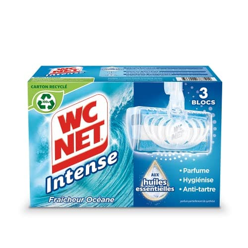 WC Net Intense Blocs Fraîcheur Océane 3 x 34 g