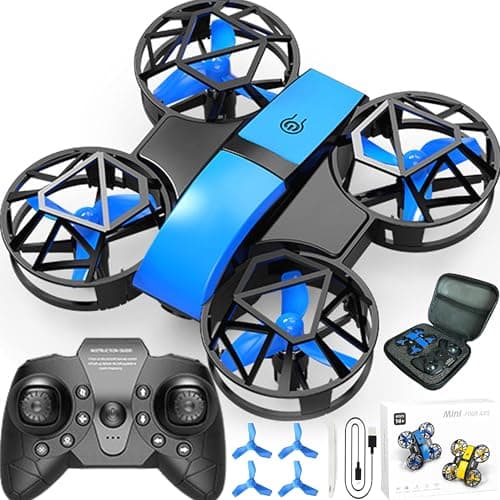 XUBX Mini Drone Pour Enfants, Mode D'atterrissage Et De Vol à Un Bouton, Flip 3D, Batterie De Sécurité Modulaire, Adapté Aux Débutants Et Aux Enfants, Jouets Cadeaux Pour Garçons Et Filles