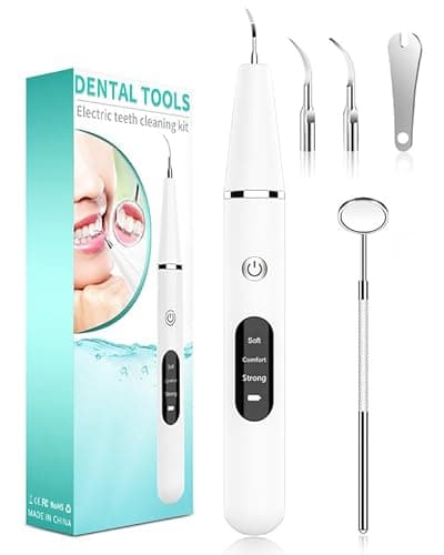 kit Detartrage dents | Brosse à dents | accessoires pour hydropulseurs et irrigateurs - dentaire nettoyage à3 vitesse Idéal pour détartrage dentaire et haleine fraiche.pour hygiene dentaire.