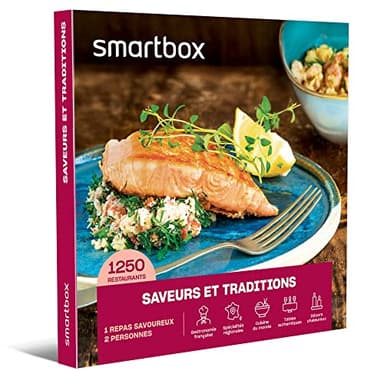 Smartbox - Coffret Cadeau - Saveurs et Traditions - 1 Repas pour 2 Personnes
