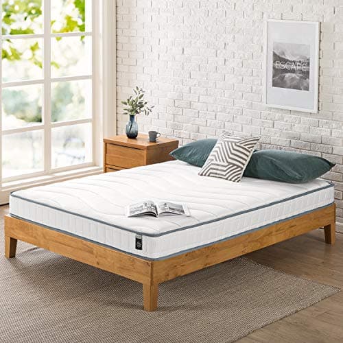 Zinus Matelas 160x200 cm - Hauteur du matelas 15 cm - Matelas à ressorts fermes - Matelas à ressorts ensachés