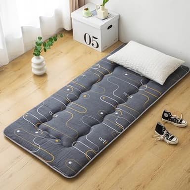 Futon,matelas pliable,Matelas futon japonais,matelas de sol,tatami japonais,matelas 1 place,lit pliant 1 personnes,matelas de sol enfant,matelas d'appoint,matelas camping 1 personne(C,100*200cm/39*78i
