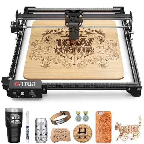ORTUR OLM2 Graveur Laser - Puissance de sortie 10W CNC Machine a Graver Laser