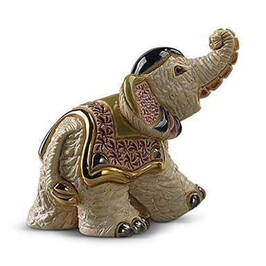 De Rosa Rinconada - Figurine en céramique Bébé Indien l'éléphant II.