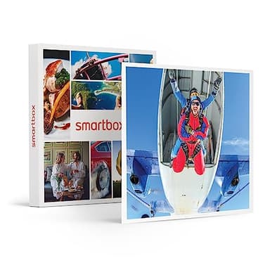 Smartbox - Coffret Cadeau Homme - Parachute et Sensations Fortes : 1 Saut Incroyable Proche de Paris - idée Cadeau pour Lui - 1 Saut en Parachute pour 1 Personne
