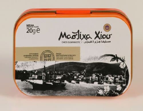 Chios Mastiha Larmes Grosses 20gr, Boite Metallique - Xios Mastic