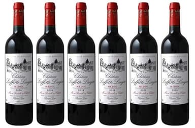 Château Laffitte Laujac -6 Bouteilles - Grand Vin Rouge de Bordeaux Médoc - AOP Médoc - Cru Bourgeois en 1932 - Médaille d'Or - GILBERT ET GAILLARD