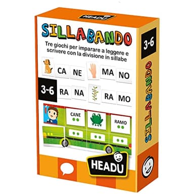 Headu Italie Jeu en boîte éducatif, IT54945, Multicolore, Taille Unique