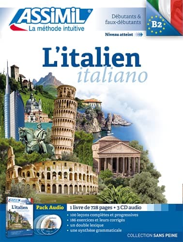 L'italien (pack cd audio)