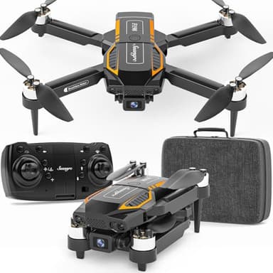 F198 Drone avec Caméra HD, Mini Drone Dual Caméra, Contrôle Gestuel, Flip 3D, 3 Vitesses, Temps de vol de 20 Minutes, Survol Automatique, Démarrage en un Clic Pour Adultes/Débutants Batter