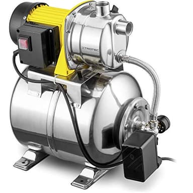 TROTEC TGP 1025 ES ES Pompe à Eau Domestique Inox 1000 W 3.300 l/h