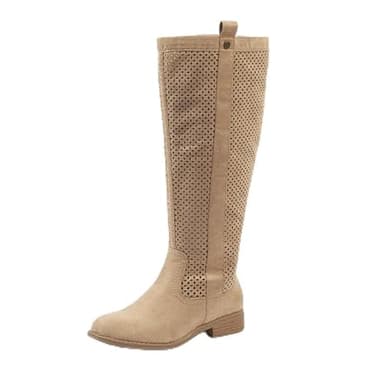 GABYLOU Bottes mollets larges XL - Modele Colette. Lt Beige. 40