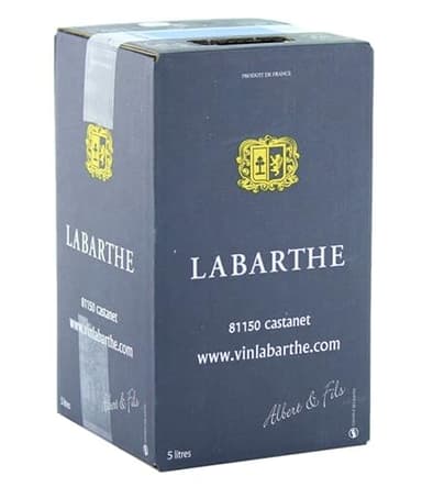 Vin Rosé en Cubi de 5 L - AOC Gaillac - Domaine de Labarthe