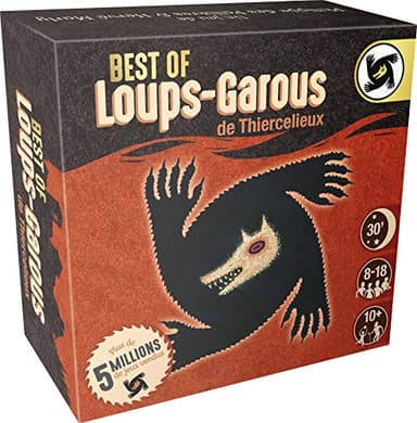 Loups-Garous de Thiercelieux - Edition Best of - Jeu de Société Original pour Adultes et Enfants dès 10 ans - Jeu de Cartes et Bluff - Jeu d'Ambiance de 8-28 joueurs - 30 min - Version Française