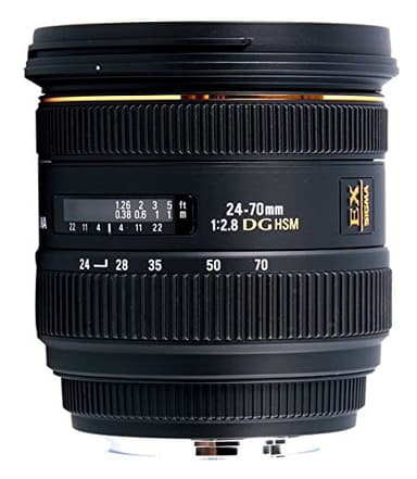 Sigma Objectif 24-70 mm F2,8 DG HSM EX - Monture Nikon