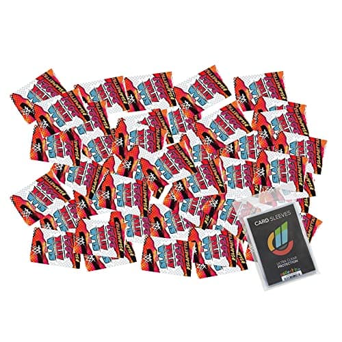collect-it WWE Slam Attax 2021 – Lot de 50 cartes assorties aléatoires + 40 pochettes