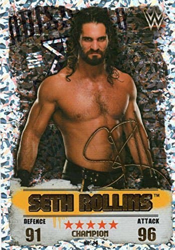 WWE SLAM ATTAX NXT TAKEOVER #14 SETH ROLLINS - OR CHAMPION CARTE