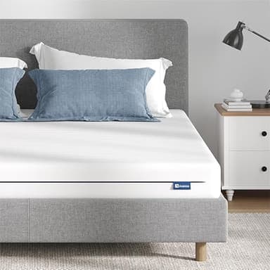 Avenco Matelas en Mousse 160x200, Epaisseur 12cm, Matelas en Mousse en Fibre de Bambou, Matelas Réversible Été/Hiver, 7 Zones de Confort, Degré de Fermeté H3 et H4, Excellent Confort et Respirable