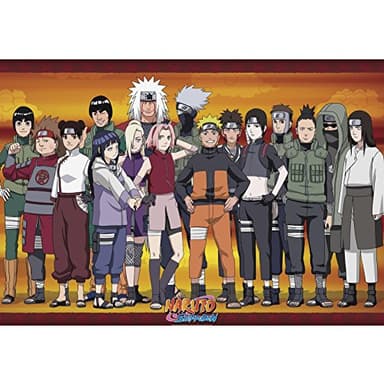 ABYSTYLE - NARUTO SHIPPUDEN - Poster Ninjas Konoha (91.5x61)