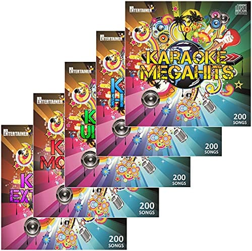 Mr Entertainer Lot de 1000 chansons de karaoké CDG