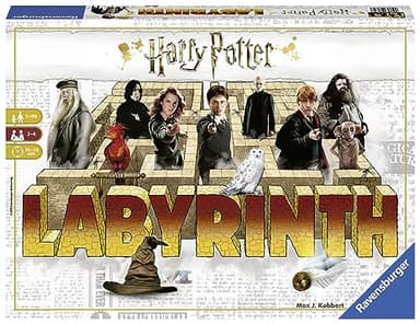 Ravensburger - Jeu de réflexion société Classique - Labyrinthe Harry Potter - Enfant et Famille - 2 à 4 Joueurs dès 7 Ans - Mixte - 26031 - (Multilingue – Français Inclus)