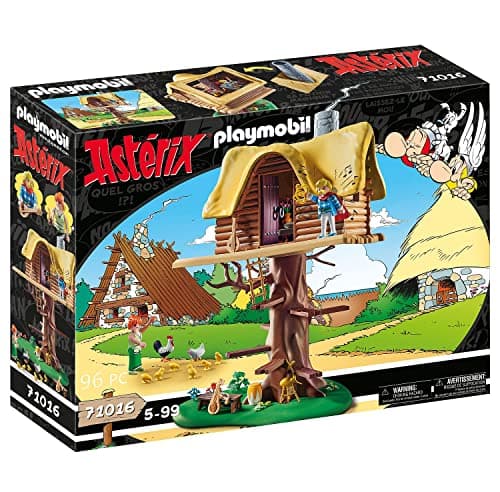 PLAYMOBIL 71016 Astérix : La hutte d'Assurancetourix- Astérix- Astérix- gaulois aventure