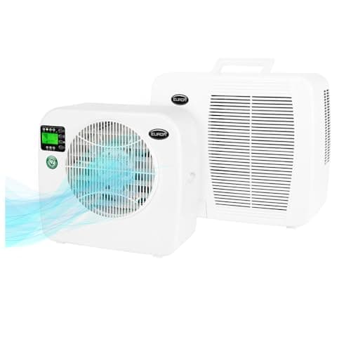 EUROM Split Climatiseur AC2401 pour caravane, camping-car, bateau, bus, camping-car, caravane, mobil-home | Climatiseur mobile avec 2400 BTU | Modèle amélioré du légendaire climatiseur AC2400