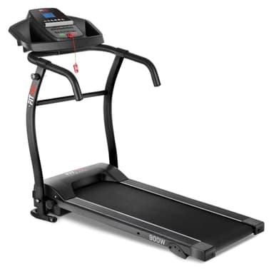FITFIU Fitness MC-90 - Tapis de Course Pliable, 3 Niveaux d'inclinaison, écran LCD Multifonctions, connectivité App (Zwift, Fitime, Kinomapp), Tapis de Course pour la Maison et Le Bureau