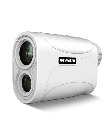 Télémètre de Golf | Télémètre Laser de Golf REVASRI avec Fonction Slope | Portée de 1200 Yards | Grossissement 6X | Vibration Flag Lock | Rechargeable