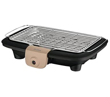 Tefal Barbecue Électrique De Table, Puissance 2300 W, Grillades Réussies, Grille En Inox, Nettoyage Facile, Fabriqué En France BG90C814
