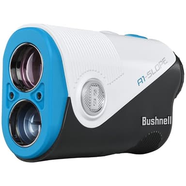 Bushnell Télémètre Laser pour Golf A1 – Ultra Compact grossissement 6×, Rechargeable par USB‑C, Pinseeker JOLT, Slope on/Off