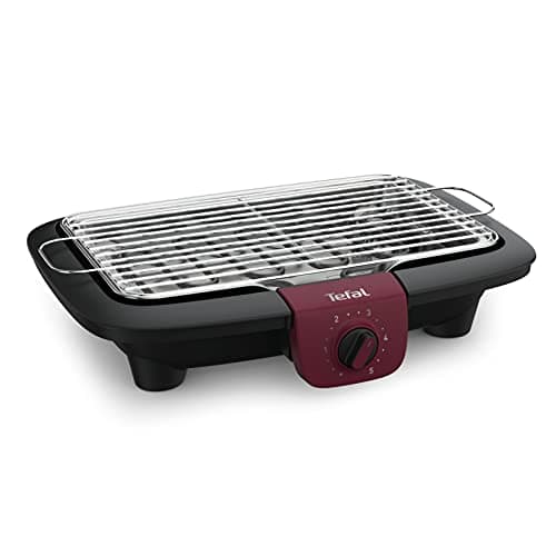 TEFAL EASYGRILL ADJUST TABLE, Barbecue électrique, Puissant, Grande surface de cuisson, Fumée et odeur réduites, Bac récupérateur, BG90E514