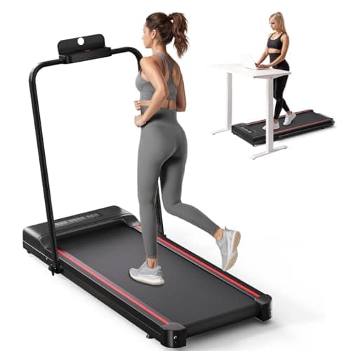 Sperax Tapis de Course Pliable, Tapis de Marche 10km/h, Walking Pad pour la Maison Moteur Silencieux