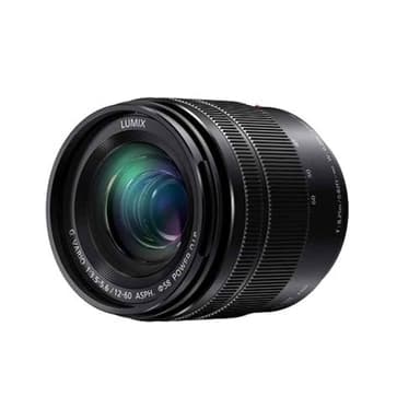 Panasonic Lumix 12-60mm F3.5-5.6 | Objectif Zoom Standard H-FS12060E (Grand angle 12mm, Stabilisé, Tropicalisé, equiv. 35mm : 24-120mm) Noir – Compatible monture Micro 4/3 Panasonic & Olympus